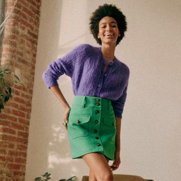 NWOT Sezane Bettie Skirt - Picture 2 of 4